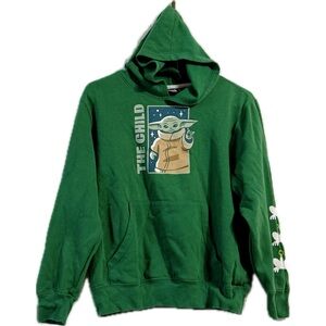 Star‎ Wars Green Hoodie with The Child Graphic